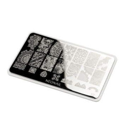 STAMPING - Stencil per nail art 10